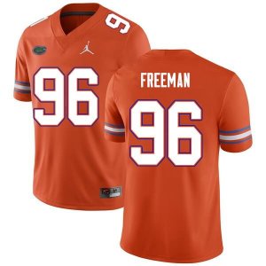 Men's Florida Gators #96 Travis Freeman NCAA Nike Orange Authentic Stitched College Football Jersey JAS8162JL